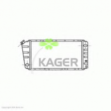 31-1266 KAGER Радиатор, охлаждение двигателя