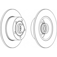 WGR0830-1 WAGNER LOCKHEED Тормозной диск