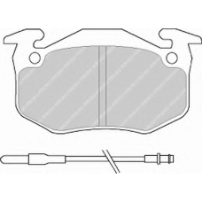 FDB440 FERODO Комплект тормозных колодок, дисковый тормоз