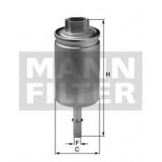 WK 57 MANN-FILTER Топливный фильтр