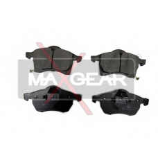 19-0641 MAXGEAR Комплект тормозных колодок, дисковый тормоз