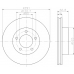 MDC796 MINTEX Тормозной диск