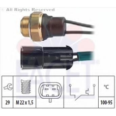 7.5131 FACET Термовыключатель, вентилятор радиатора