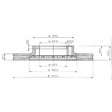 BDC3537 QUINTON HAZELL Тормозной диск