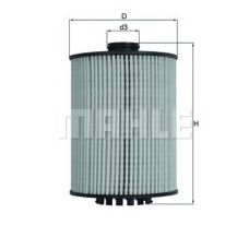 OX 983D MAHLE Масляный фильтр