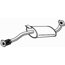 617491 FONOS Средний глушитель выхлопных газов