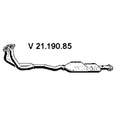 21.190.85 EBERSPACHER Предглушитель выхлопных газов