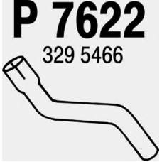 P7622 FENNO Труба выхлопного газа