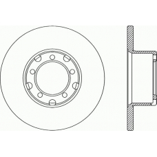 BDR1299.10 OPEN PARTS Тормозной диск