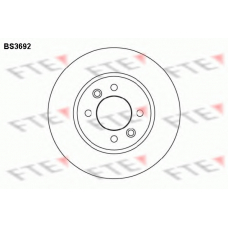 BS3692 FTE Тормозной диск