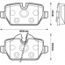 573136B BENDIX Комплект тормозных колодок, дисковый тормоз