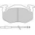 FDB440 FERODO Комплект тормозных колодок, дисковый тормоз