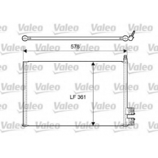 814083 VALEO Конденсатор, кондиционер