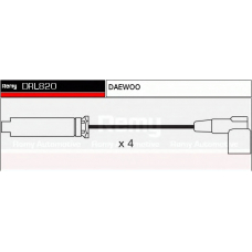 DRL820 DELCO REMY Комплект проводов зажигания
