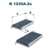 K1235A-2X FILTRON Фильтр, воздух во внутренном пространстве