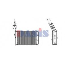 189009N AKS DASIS Теплообменник, отопление салона