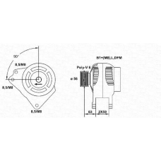 943355062010 MAGNETI MARELLI Генератор