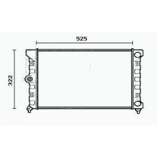 RM0314 EQUAL QUALITY Радиатор, охлаждение двигателя