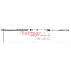 10.7405 METZGER Трос, стояночная тормозная система