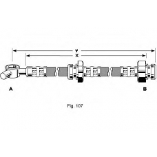 PHD246 TRW Тормозной шланг