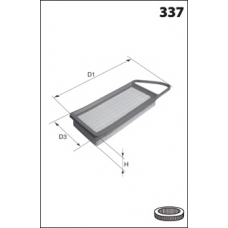 ELP9321 MECAFILTER Воздушный фильтр