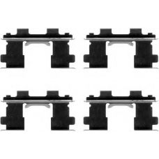 MBA1253 MINTEX Комплектующие, колодки дискового тормоза