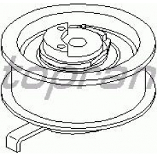 100 306 TOPRAN Натяжной ролик, ремень грм