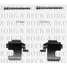 BBK1029 BORG & BECK Комплектующие, колодки дискового тормоза