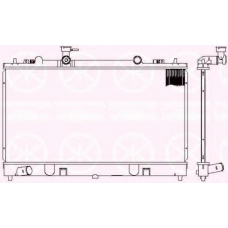 3451302164 KLOKKERHOLM Радиатор, охлаждение двигателя