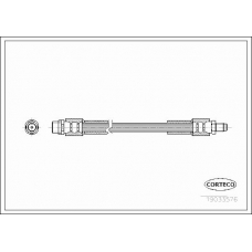 19033576 CORTECO Тормозной шланг