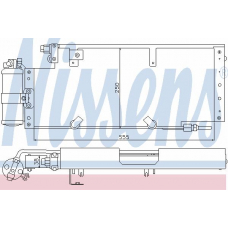 94799 NISSENS Конденсатор, кондиционер