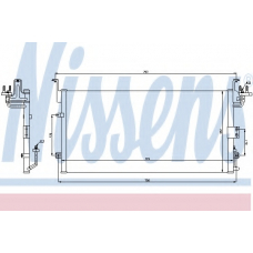 94775 NISSENS Конденсатор, кондиционер