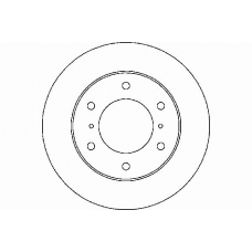 MDC2040 MINTEX Тормозной диск