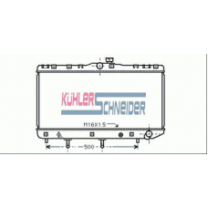 3202701 KUHLER SCHNEIDER Радиатор, охлаждение двигател