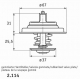 2.114.87.312<br />BEHR<br />Термостат, охлаждающая жидкость