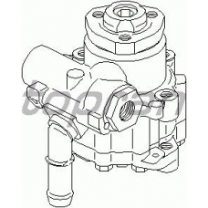 112 447 TOPRAN Гидравлический насос, рулевое управление