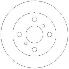 AC2366D AC Delco Тормозной диск