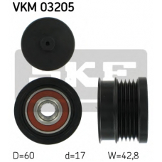 VKM 03205 SKF Механизм свободного хода генератора