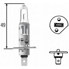 8GH 002 089-136 HELLA Лампа накаливания, основная фара; Лампа накаливани