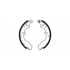 MFR511 MINTEX Комплект тормозных колодок