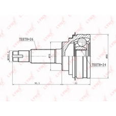 CO-7508 LYNX Шрус