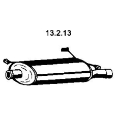 13.2.13 EBERSPACHER Глушитель выхлопных газов конечный