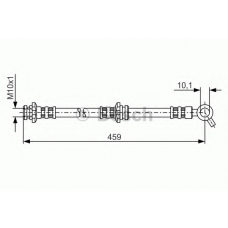 1 987 476 958 BOSCH Тормозной шланг