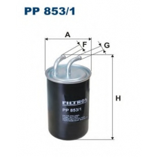 PP853/1 FILTRON Топливный фильтр