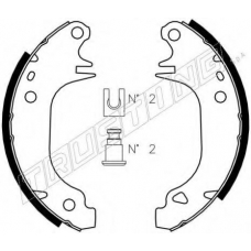 079.180 TRUSTING Комплект тормозных колодок