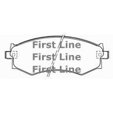 FBP1294 FIRST LINE Комплект тормозных колодок, дисковый тормоз