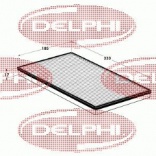 TSP0325016 DELPHI Фильтр, воздух во внутренном пространстве