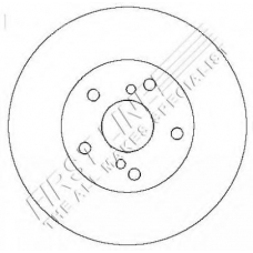 FBD1339 FIRST LINE Тормозной диск