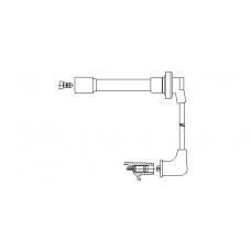 740/38 BREMI Провод зажигания