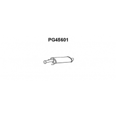 PG45601 VENEPORTE Средний глушитель выхлопных газов